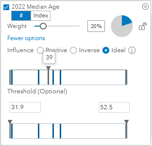 Criteria 3 settings Criteria 3 settings