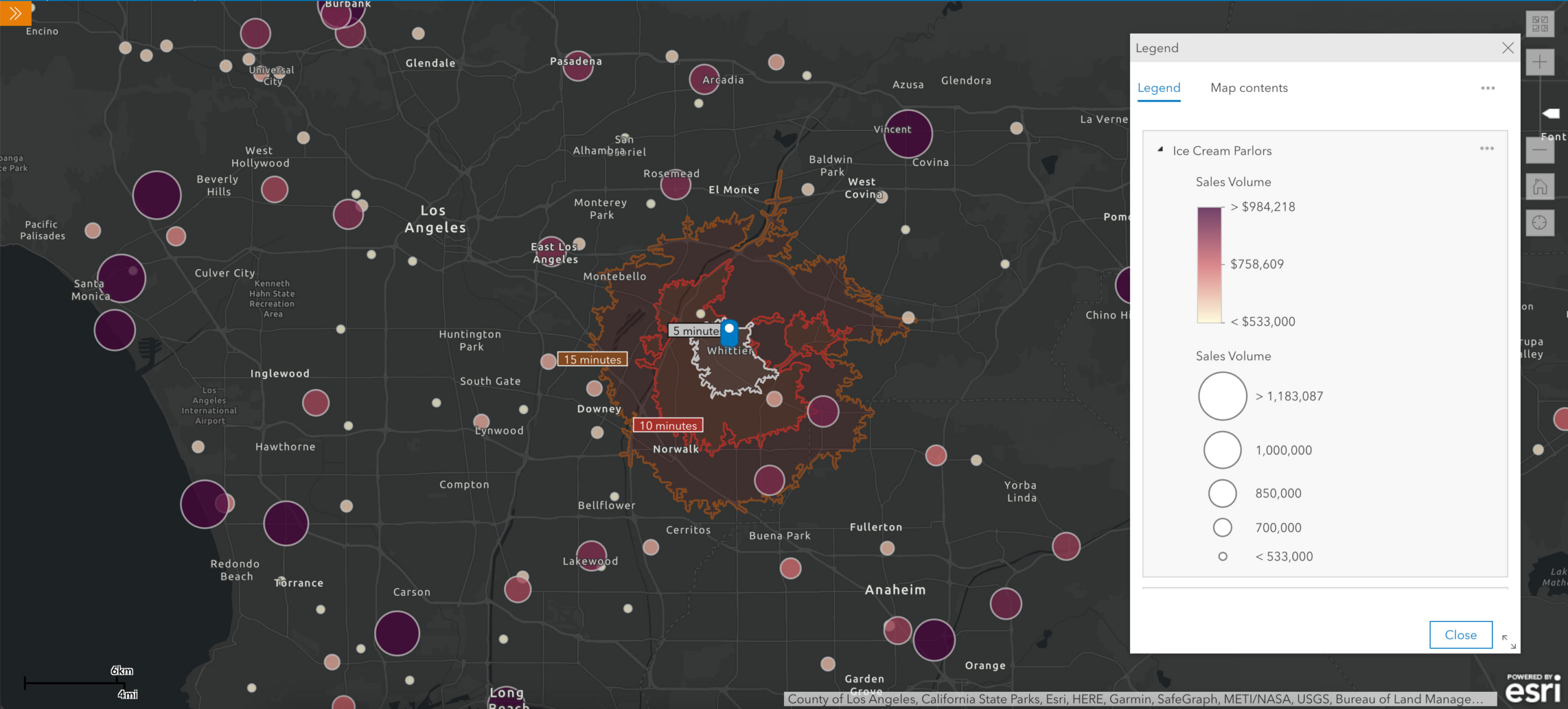 Businesses and Competitors Analysis with Points of Interest Data