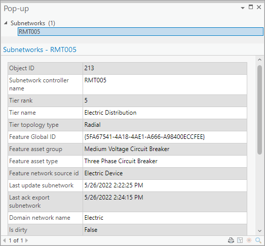 Subnetwork Properties Subnetwork Properties