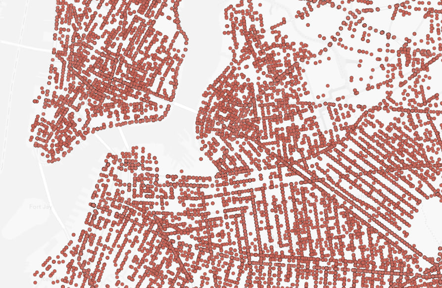 Motor vehicle crashes in New York City.