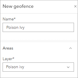 Poison ivy location alert