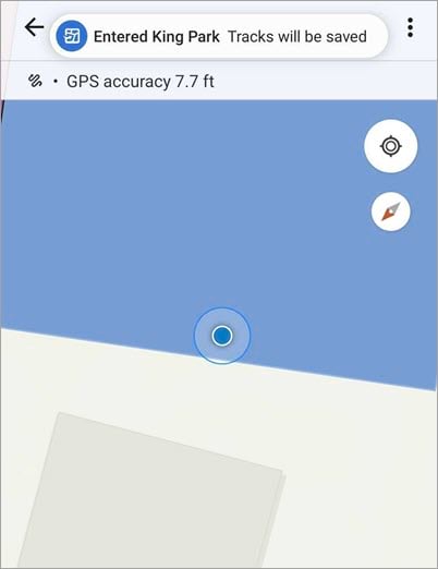 Enable location sharing with a geofence in the Field Maps mobile app