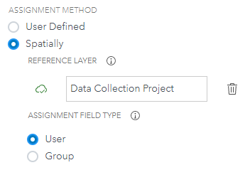 Workflow Manager Advanced Assignment spatially step configuration