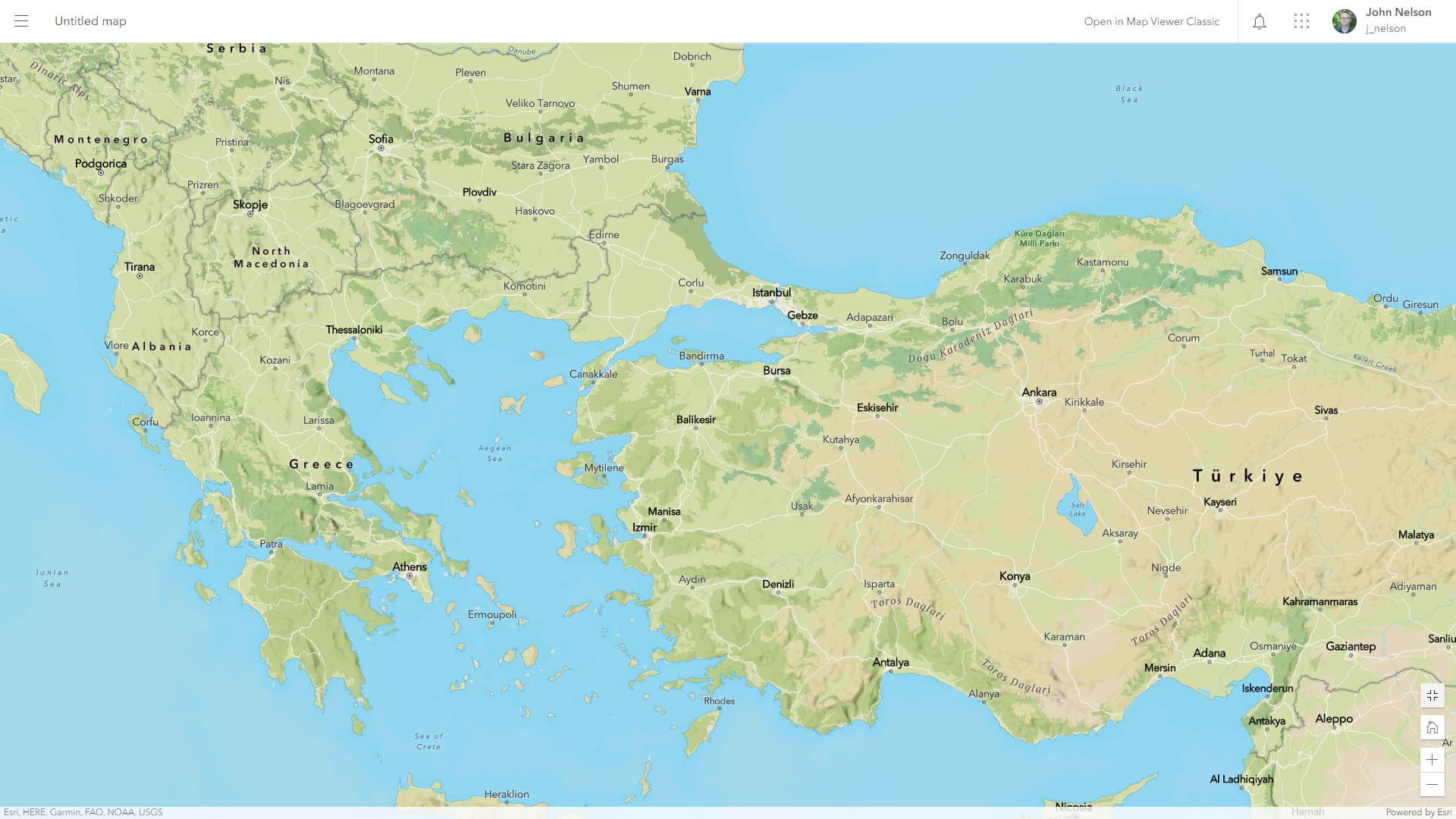 Outdoor Map basemap Outdoor Map basemap