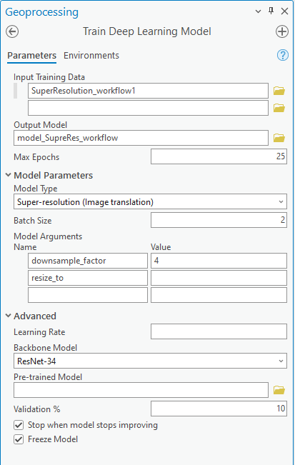 Training Deep Learning Model Tool