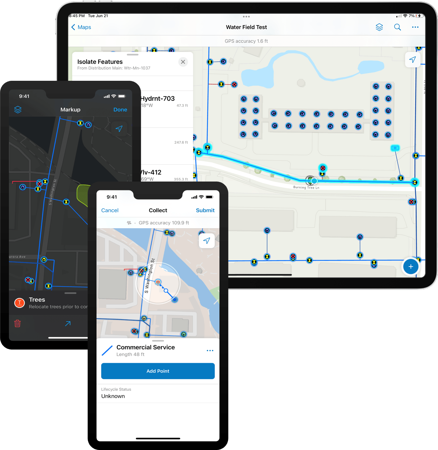 Field Maps on phones and tablet