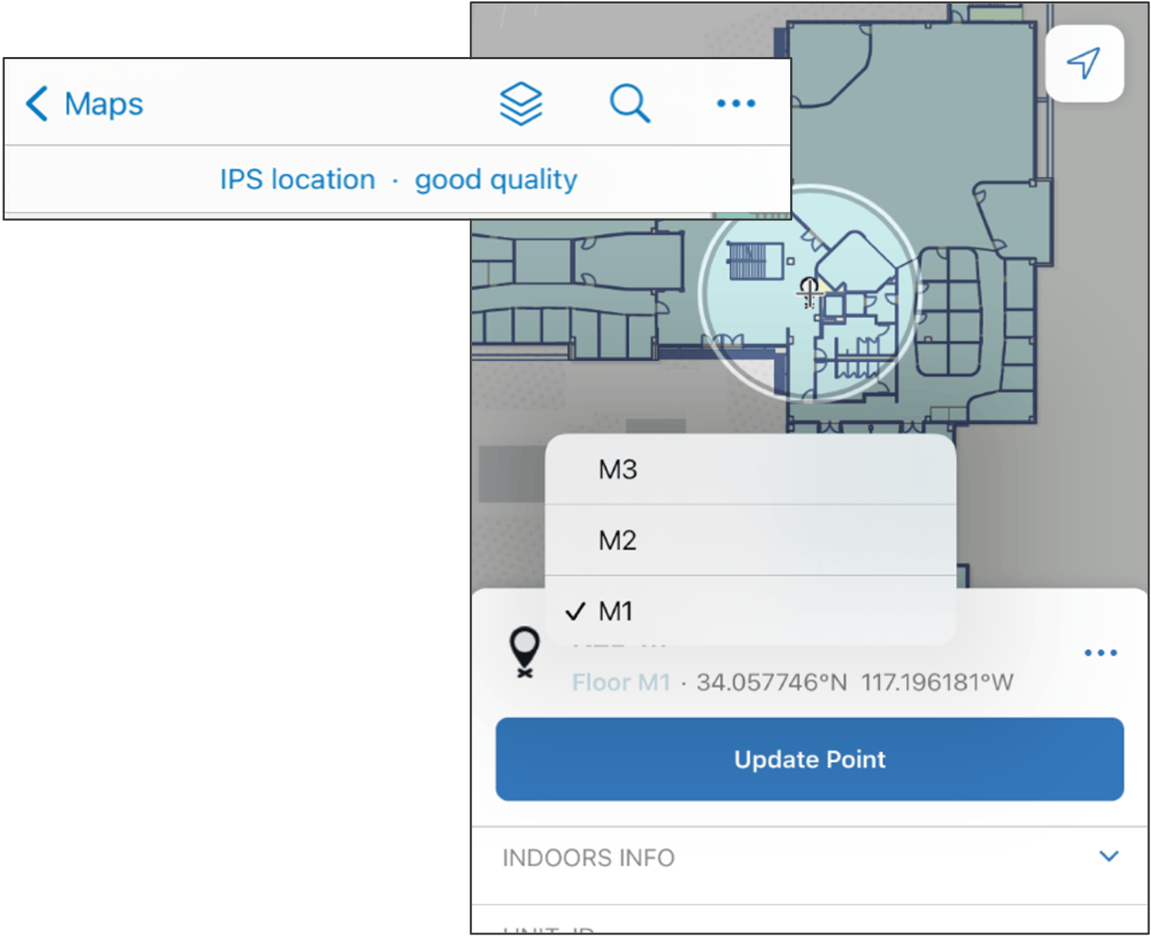 Field Maps continues to add support for indoor positioning and editing Field Maps continues to add support for indoor positioning and editing