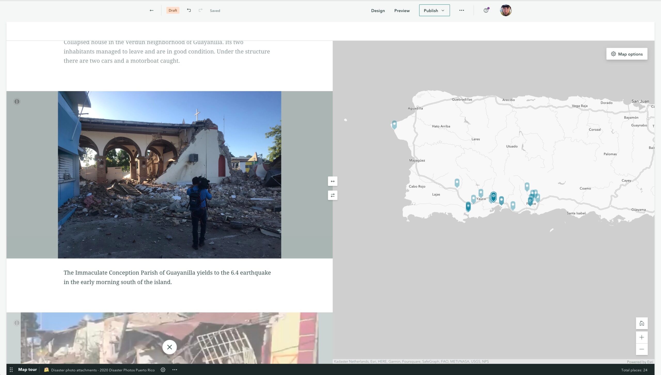 Explorer tour expanded view showing fit image placement Explorer tour expanded view showing fit image placement