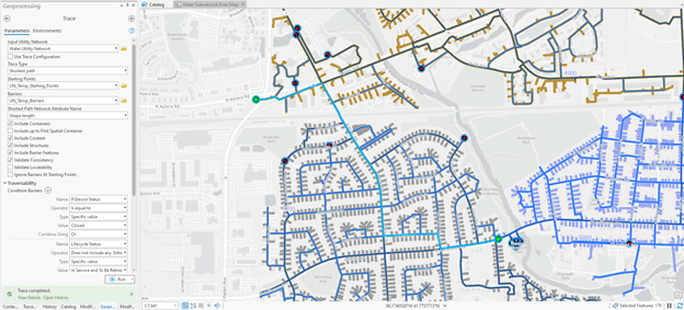 Shortest Network Path