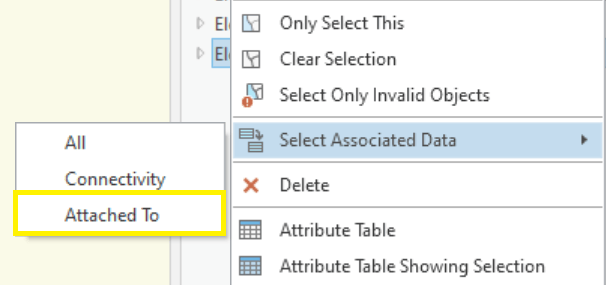 Figure 2 Select Features by Structural Association