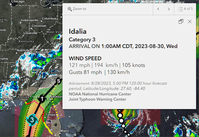 Hurricane information