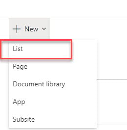 SharePoint List