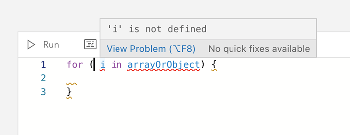 Image showing an example error message Image showing an example error message