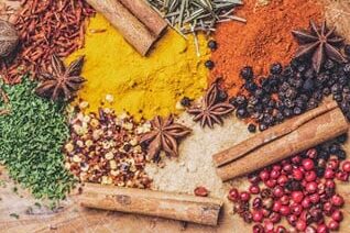 variety of spices variety of spices