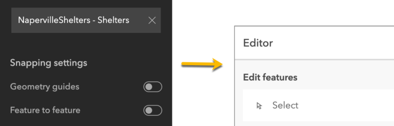 Turn off snapping tools Turn off snapping tools