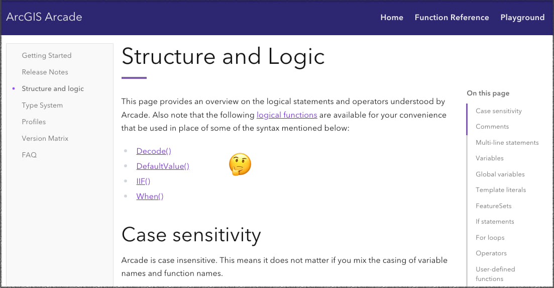 The former structure and logic page The former structure and logic page