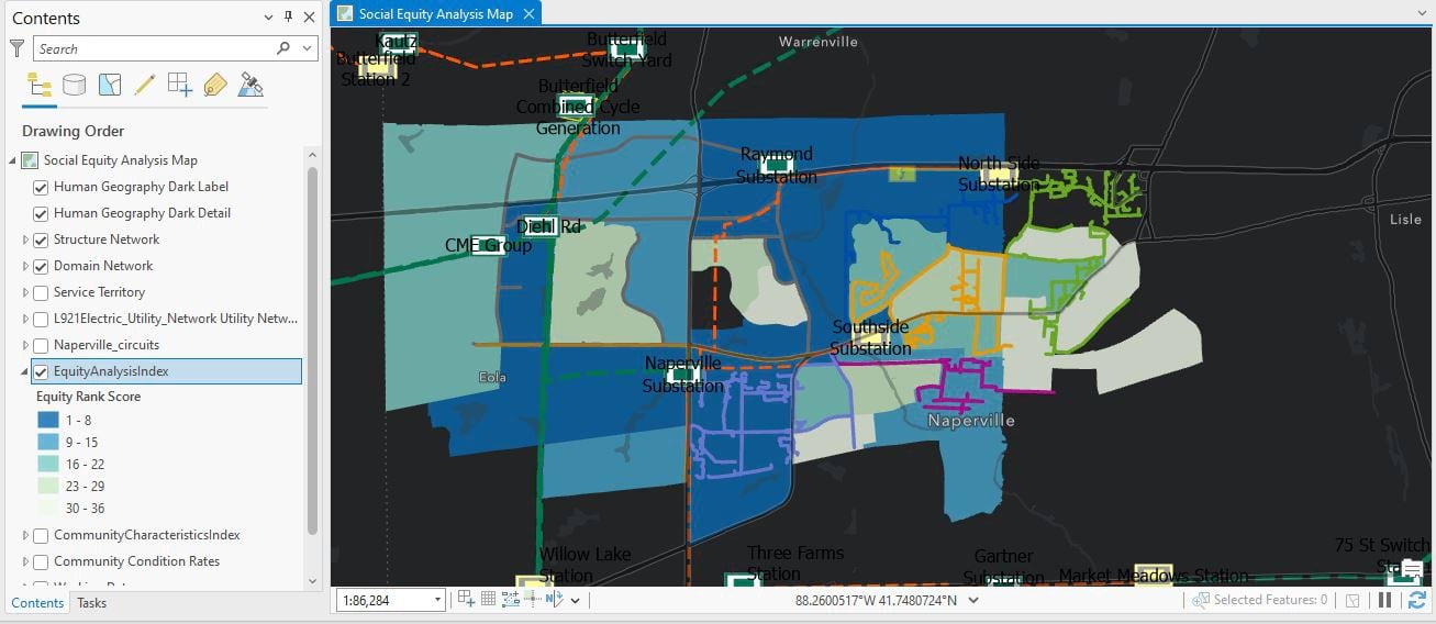 Social Equity Analysis for Utilities - Index