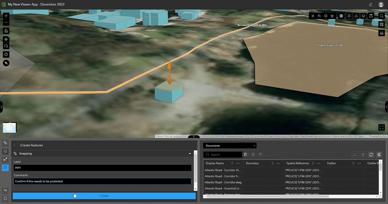 Add labelled comments for improving project feedback with the Editor tool in ArcGIS GeoBIM.