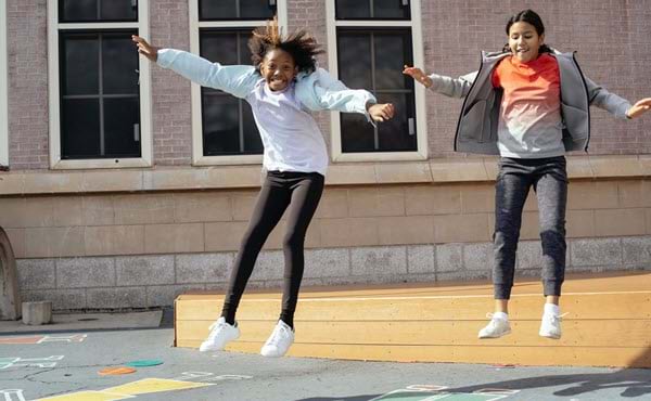 children jumping children jumping