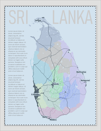 Map with new rectangle Map with new rectangle