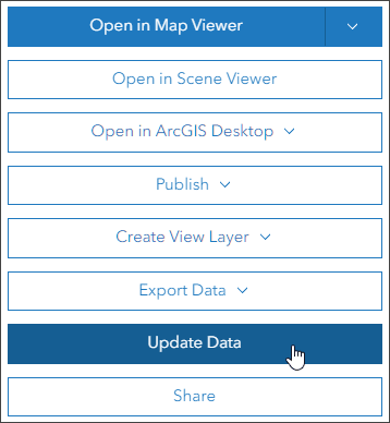 Update data Update data