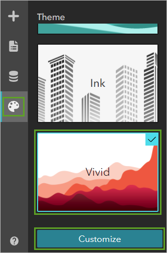 Vivid theme