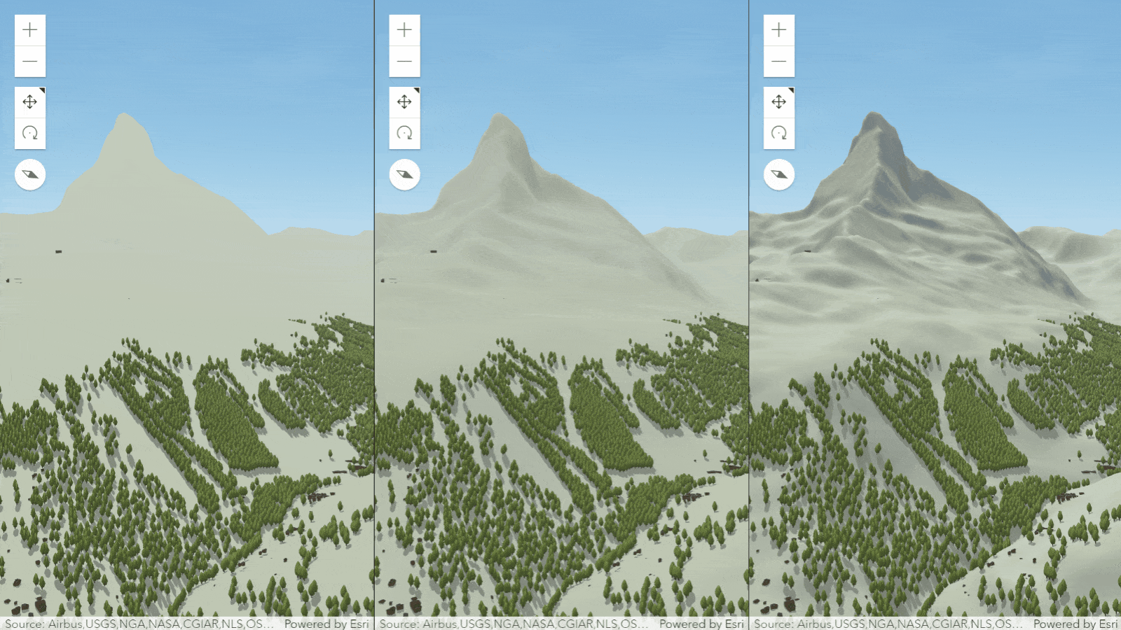 Terrain improvements in the releases of June 2022, Nov 2022 and Feb 2023