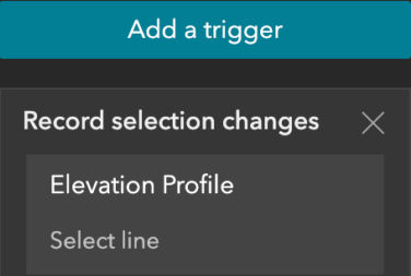 Select line message action