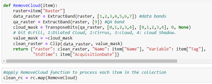 code that removes clouds