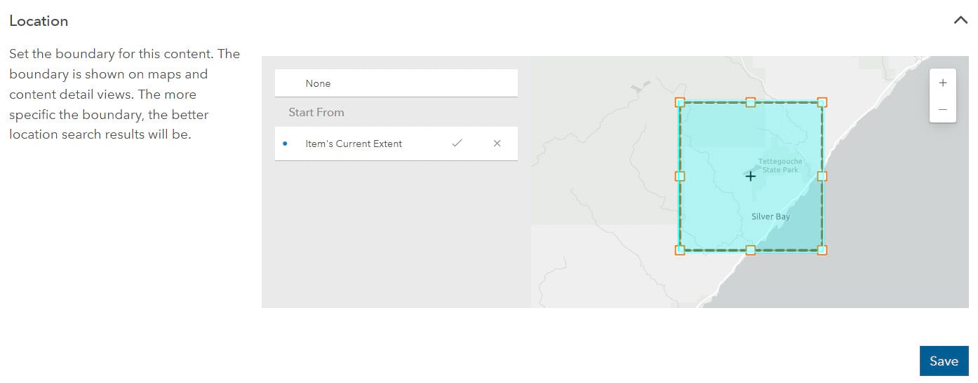 set location, whats new in arcgis hub
