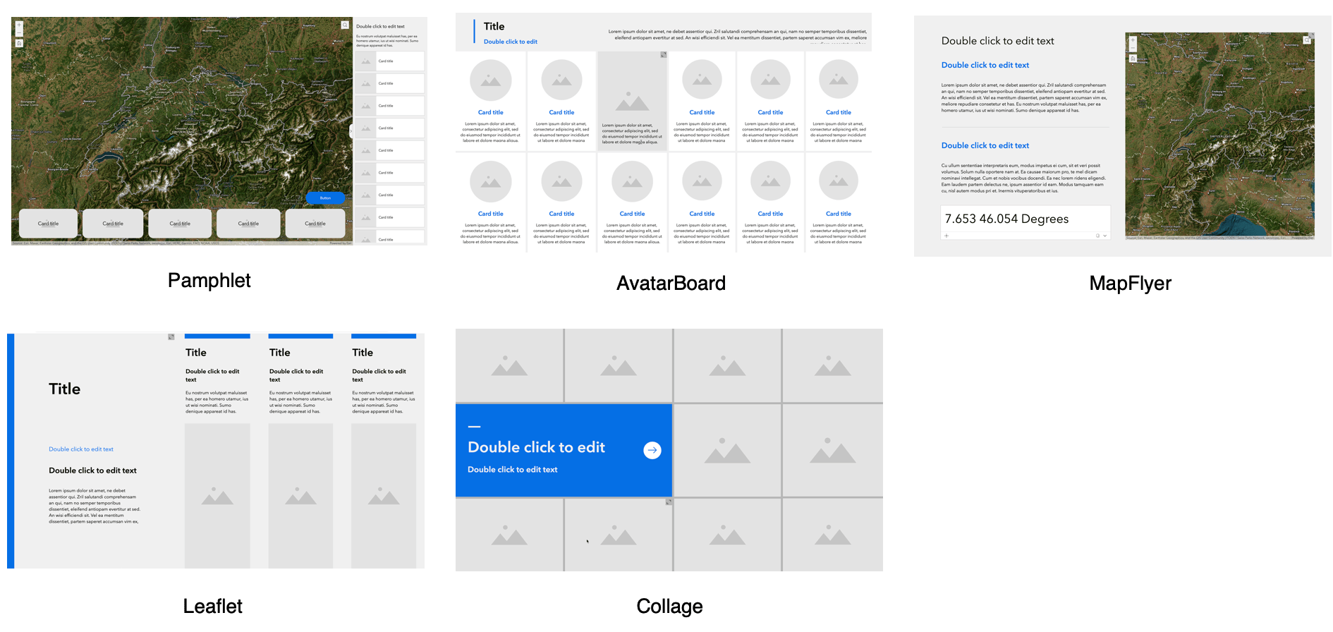 New default templates New default templates
