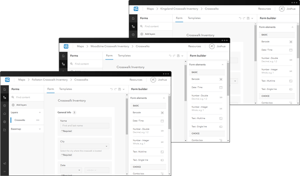 One form reused across multiple maps One form reused across multiple maps