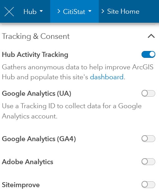 web analytics, whats new in arcgis hub web analytics, whats new in arcgis hub