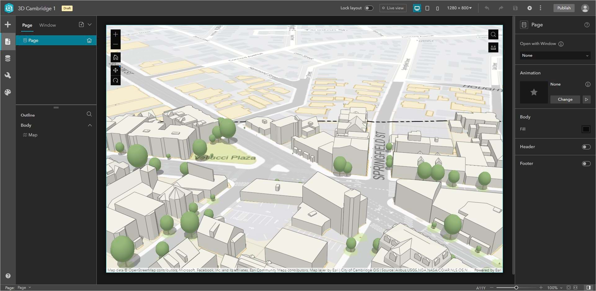 The 3D Cambridge template