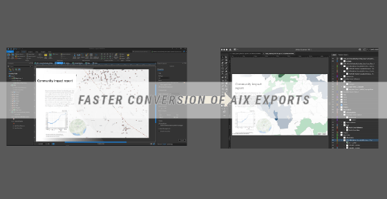 Improved File open speed with AIX export files.