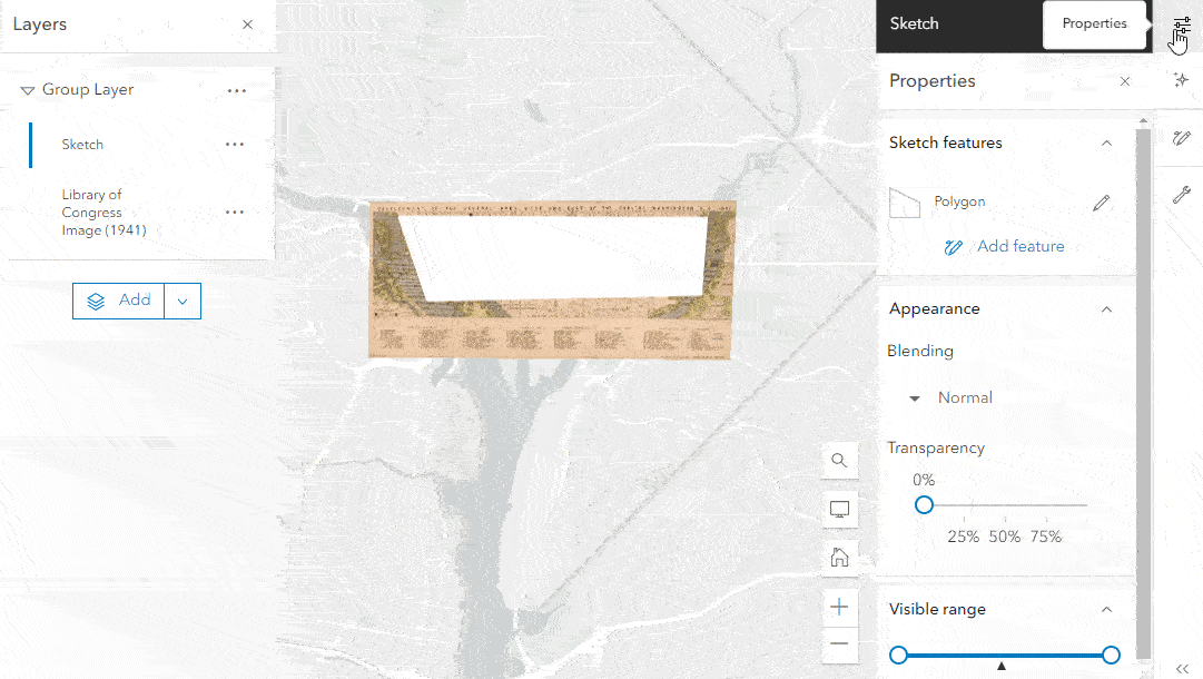 Applying a blend mode to the top layer in the group appears to crop the bottom layer