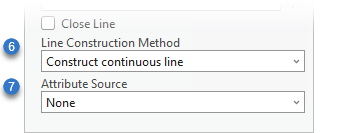 Line Construction Method and Attribute Source