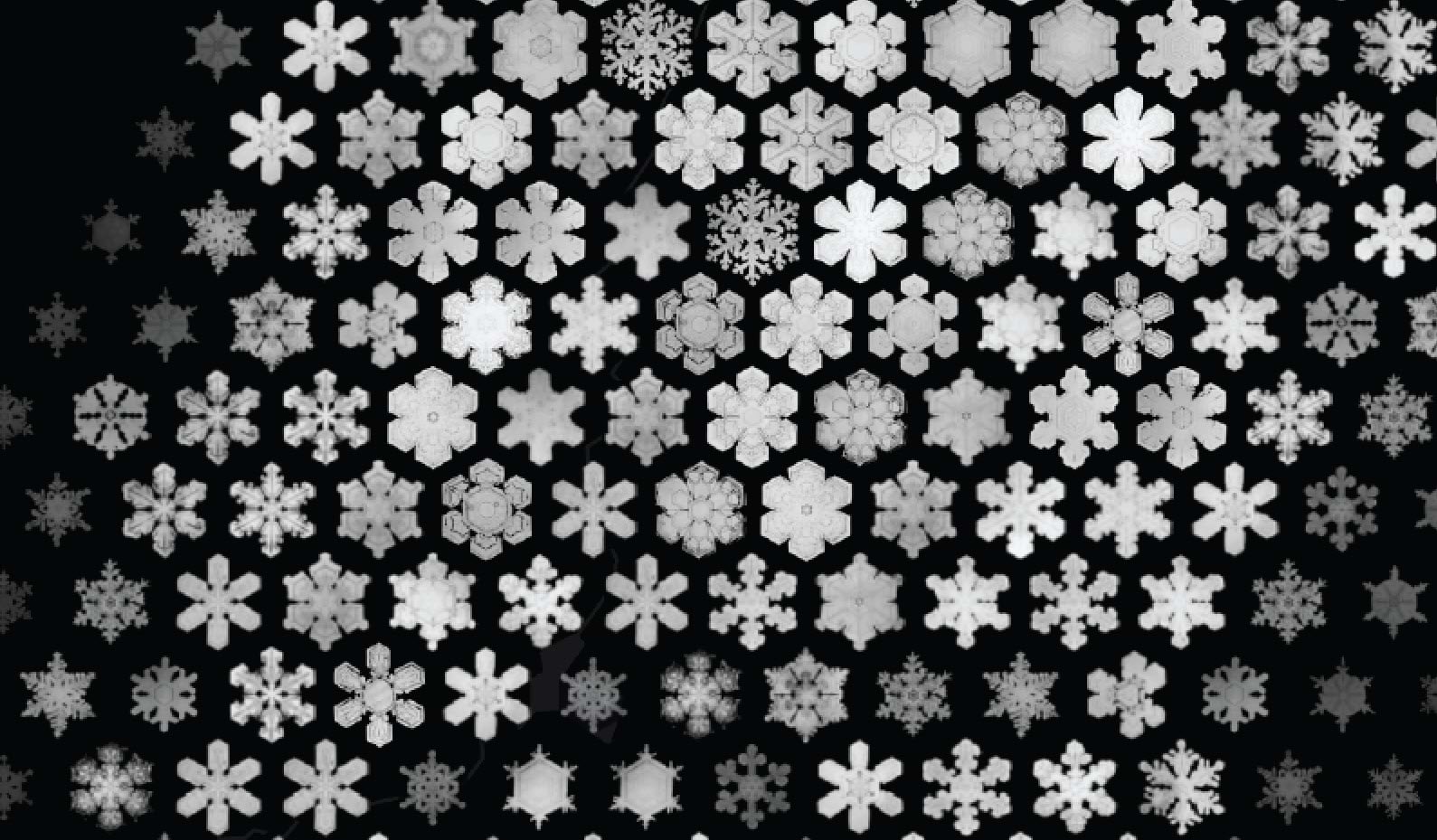 Snowflake symbols varied by attribute