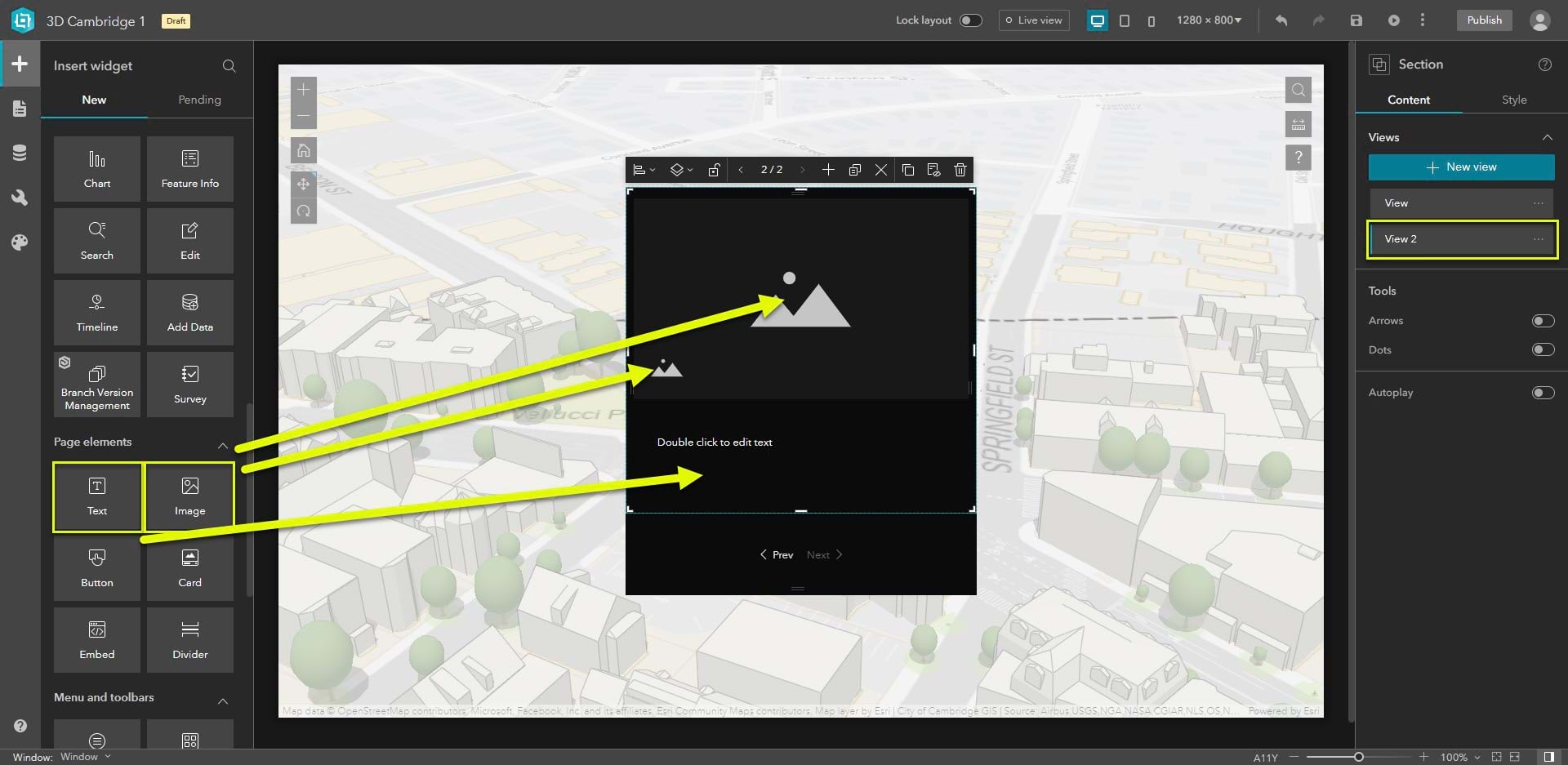 Screenshot of View 2 Screenshot of View 2