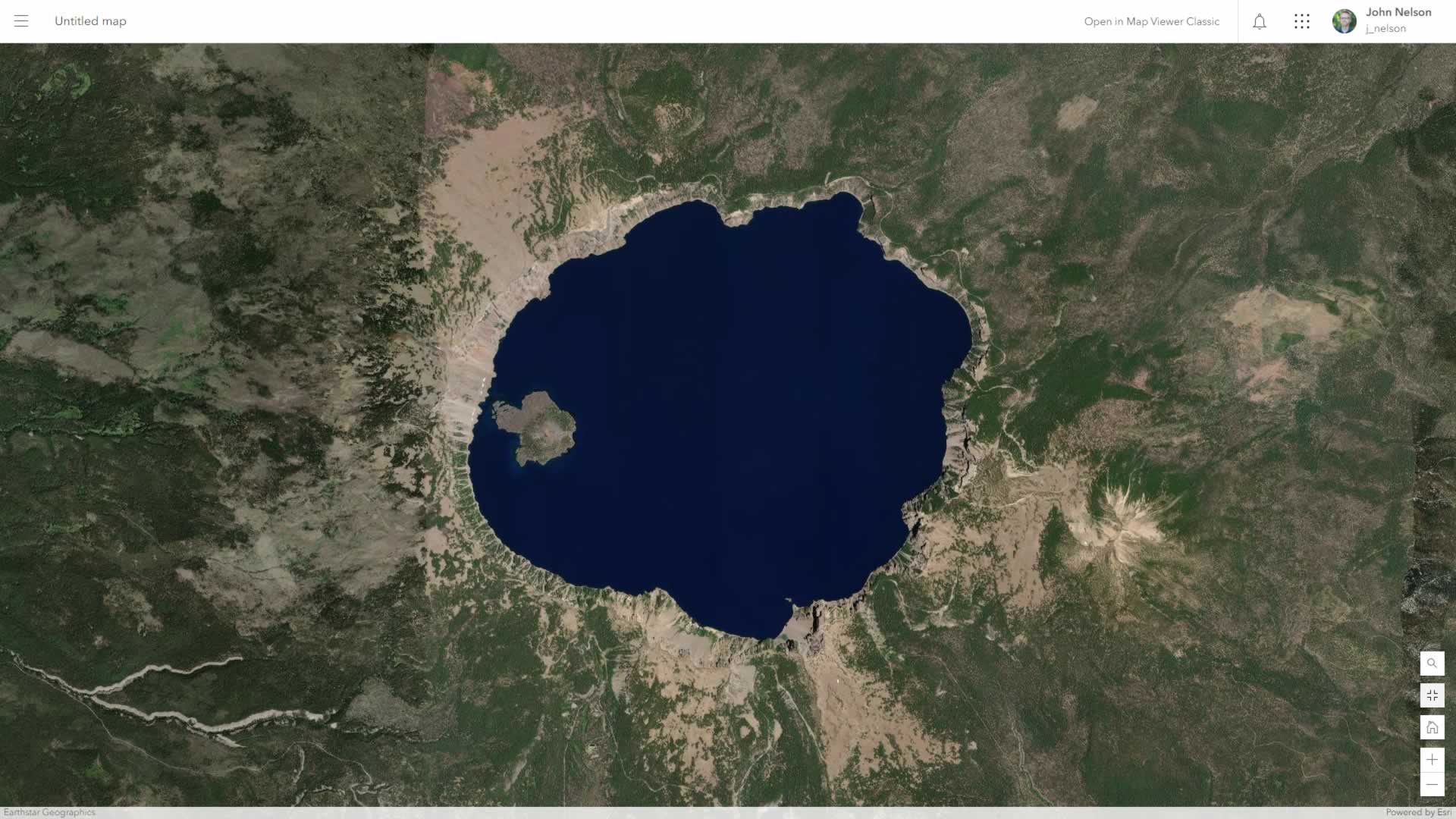 World Imagery basemap, before embossed land effect. World Imagery basemap, before embossed land effect.