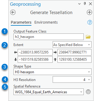 Generate Tessellation tool with steps