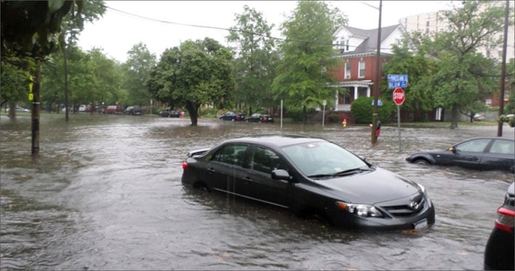 Flooding in Norfolk, Virginia (Image credit: NOAA).