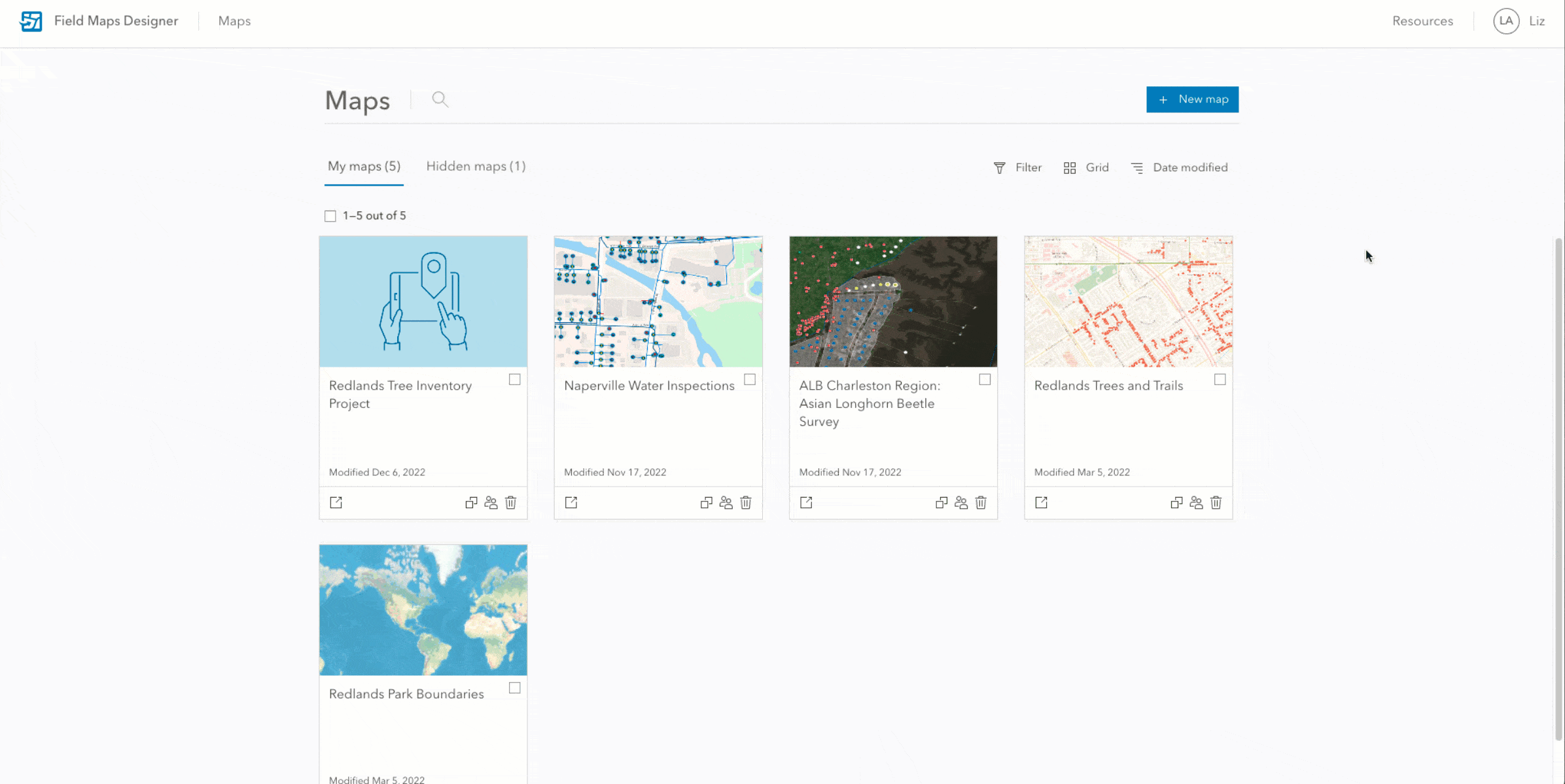 Field Maps Designer new map workflow