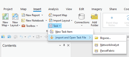 Import and Open task file from disk