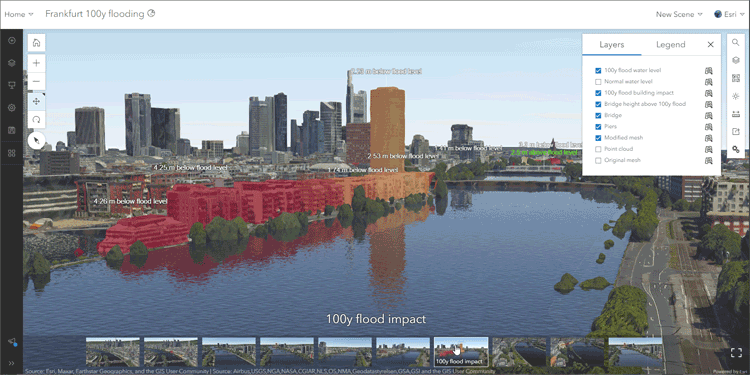 Scene Viewer with enhanced visuals and effects Scene Viewer with enhanced visuals and effects