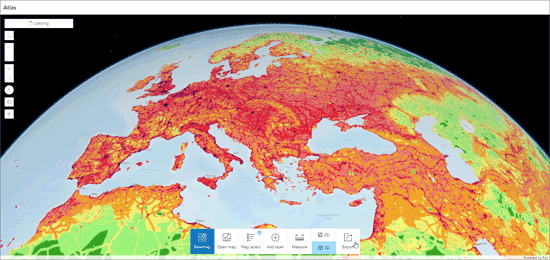 Atlas ArcGIS Instant App