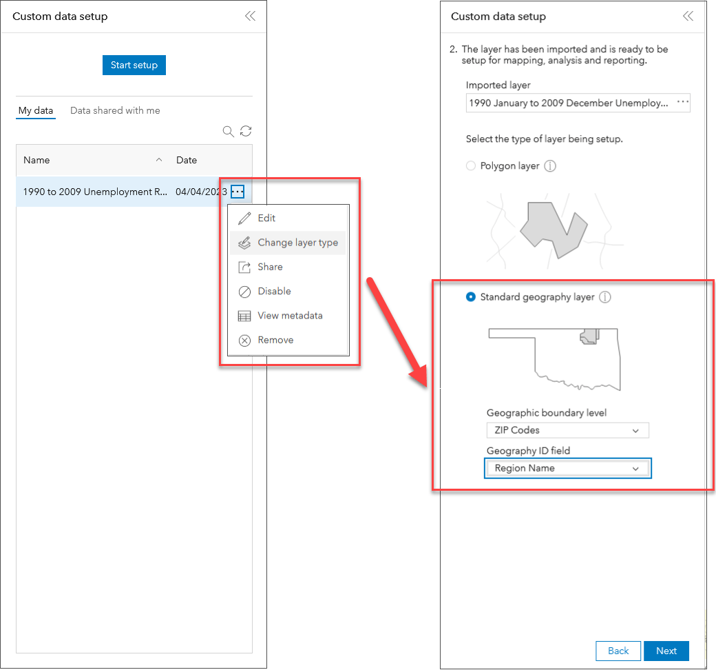 The Change Geography Type Workflow The Change Geography Type Workflow