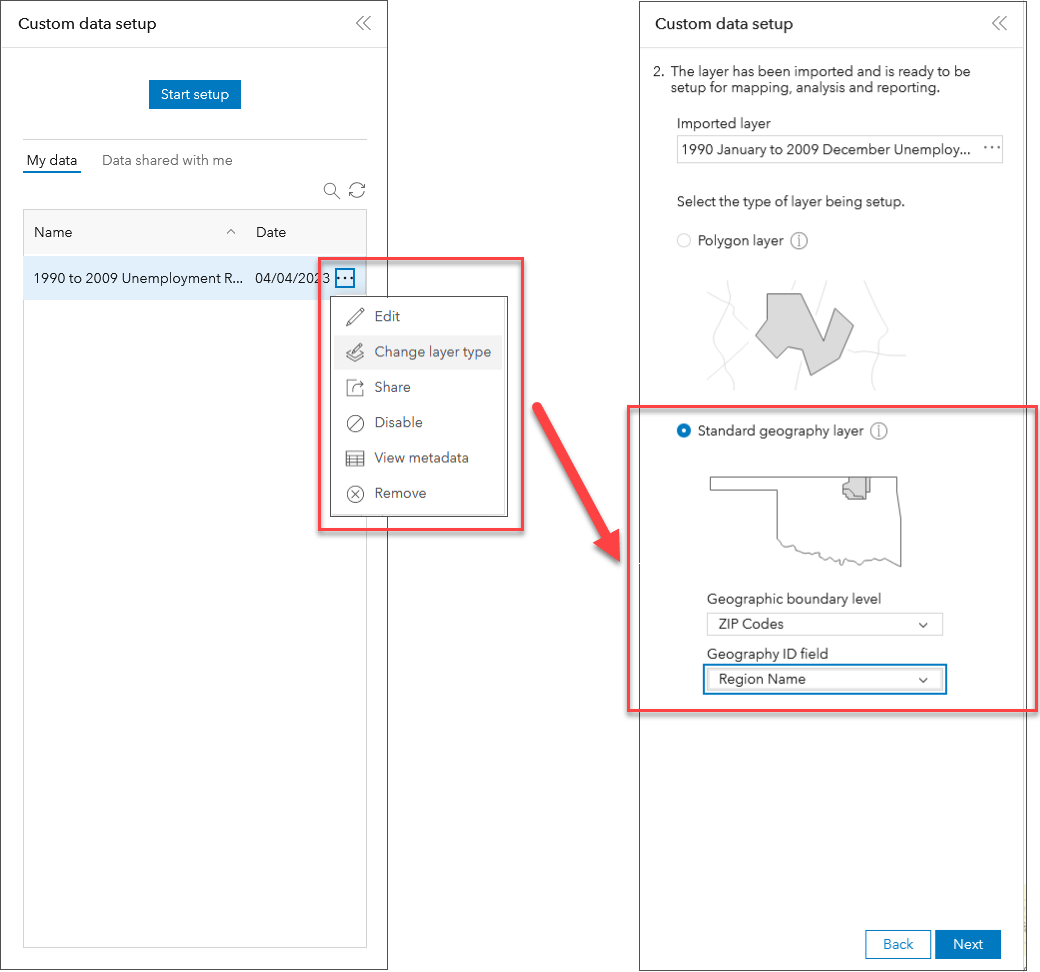 The Change Geography Type Workflow