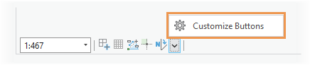 Click the drop-down arrow on the status bar to customize the bar Click the drop-down arrow on the status bar to customize the bar