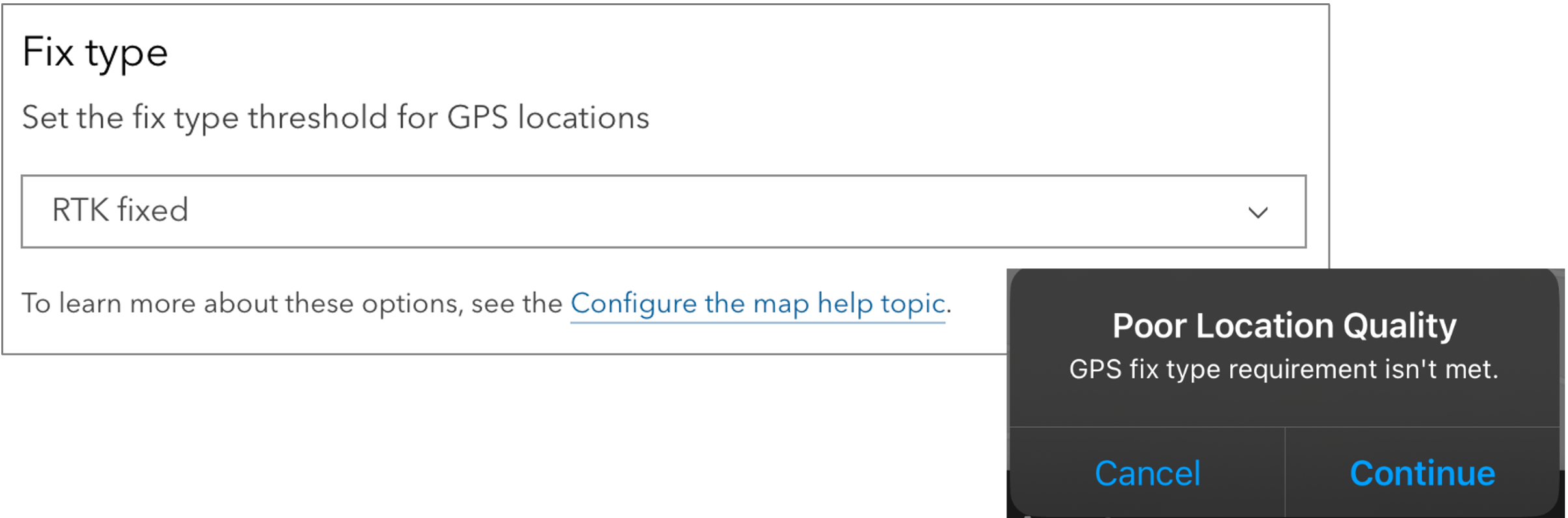 New GPS Fix Type Threshold